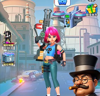 Điều khiển một nữ nhân vật càn quét bọn thây ma trong game Zombie WarFront Exodus afkmobi zombiewarfrontexodus 1jpg