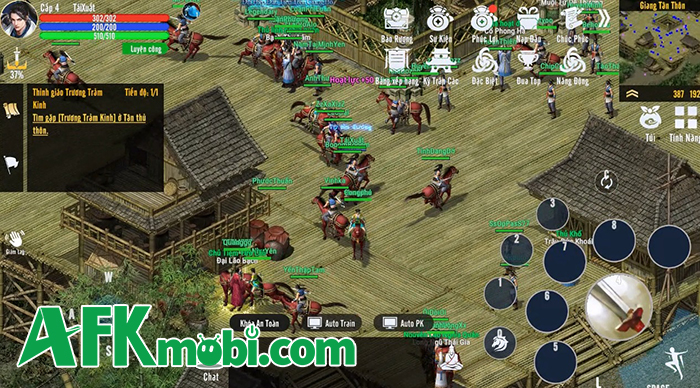 Hồi Ức Kiếm Thế Mobile tái hiện một thời MMORPG 2D kinh điển 4 Hồi Ức Kiếm Thế Mobile tái hiện một thời MMORPG 2D kinh điển 4