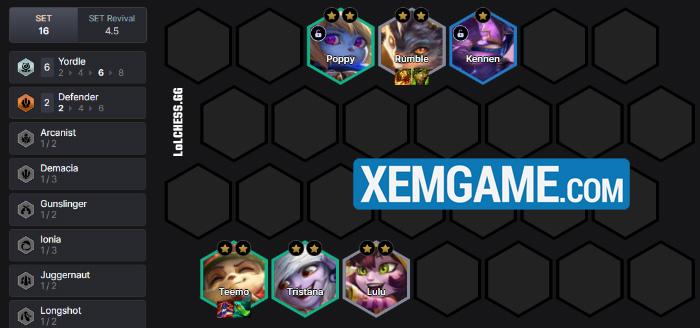 ĐTCL 16.2: Hướng dẫn đội hình Yordle sure kèo top 4 alrdcshk screenshot 3