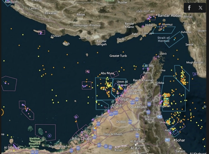 Eo biển Hormuz gần như tê liệt, hơn 700 tàu chở dầu mắc kẹt- Ảnh 1.