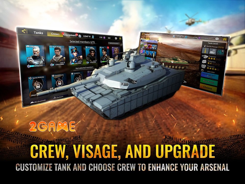 Armored Frontline: Warzon – Game arcade chiến đấu xe tăng đầy hứa hẹn armored frontline warzone global 4