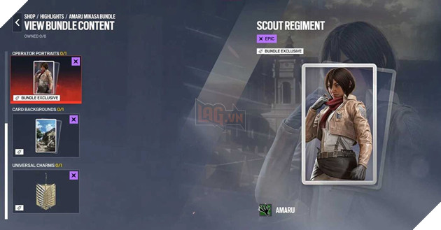 Rainbow Six Siege Gây Bất Ngờ Khi Công Bố Hợp Tác Cùng Attack On Titan 4