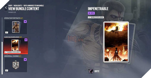 Rainbow Six Siege Gây Bất Ngờ Khi Công Bố Hợp Tác Cùng Attack On Titan 3