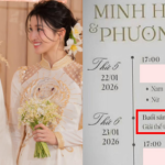 Lộ thiệp cưới Á hậu Phương Nhi và thiếu gia Minh Hoàng: Tổ chức 2 ngày, có hoạt động cực kì đặc biệt ava1 17680687510841195279798 0 0 251 480 crop 17680687653492140254178png