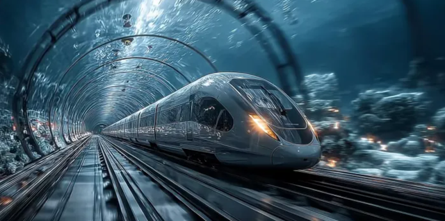 Chưa từng có trên thế giới: Trung Quốc tham vọng nối 122 km đường sắt xuyên thủng đáy biển, dài bằng Anh và Nhật cộng lại, tiết kiệm 90% thời gian di chuyển- Ảnh 1.