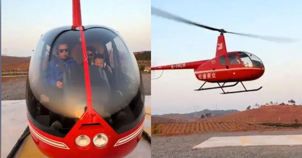 Người đàn ông Hồ Nam chi 18,7 tỷ đồng mua trực thăng đưa vợ con về quê ăn Tết để tránh tắc đường, 15 phút đã tới nhà avatar1767617798583 17676177995001254568531png
