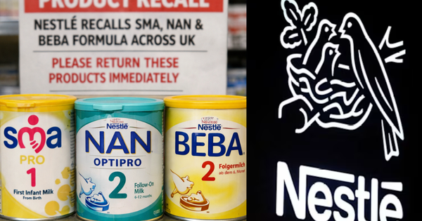 Nestle thu hồi hàng loạt sản phẩm sữa công thức trẻ em SMA, BEBA và NAN tại một số quốc gia châu Âu do có khả năng nhiễm độc tố avatar1767756442588 17677564430571903182656png
