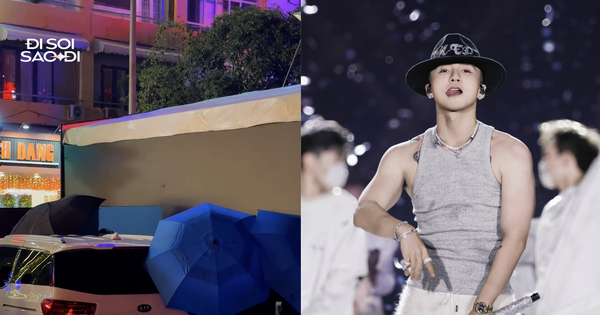 Vệ sĩ căng dù che kín không để lộ Sơn Tùng dù 1 giây, đại gia showbiz nhưng vẫn chung thuỷ với một thứ avatar1768121235541 1768121235969367778721png