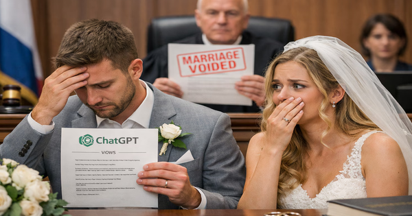 Nhờ ChatGPT soạn lời thề nguyện trong đám cưới, cặp đôi bị toà án hủy hôn avatar1768723839184 1768723839512755940381png
