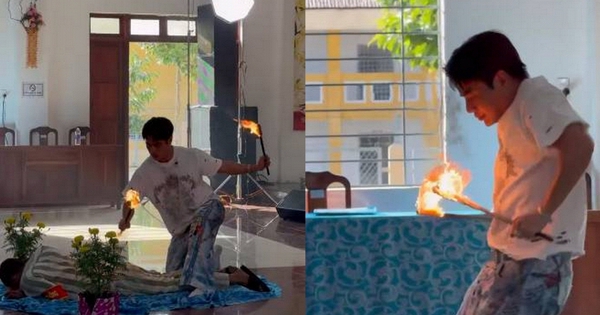 Lê Dương Bảo Lâm múa lửa ở trại giam, phản ứng của 1 phạm nhân gây chú ý avatar1769427271036 1769427272485976839234jpg