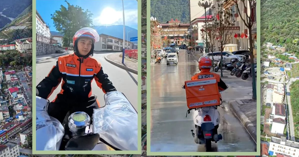 Shipper cô đơn nhất Trung Quốc: 24 tuổi chạy 200 đơn/ngày, một mình gánh cả vùng viễn biên, thu nhập vượt xa đồng nghiệp avatar1770196498695 17701964989011323118133png
