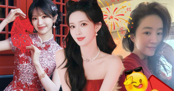 Sao Cbiz "nhuộm đỏ" mùng 1: Mẹ con Angelababy nghi ăn Tết với Huỳnh Hiểu Minh, 1 mỹ nam chi 980 triệu lì xì fan avatar1771296907129 1771296911170471768474 0 0 335 640 crop 17712972947801566582372png