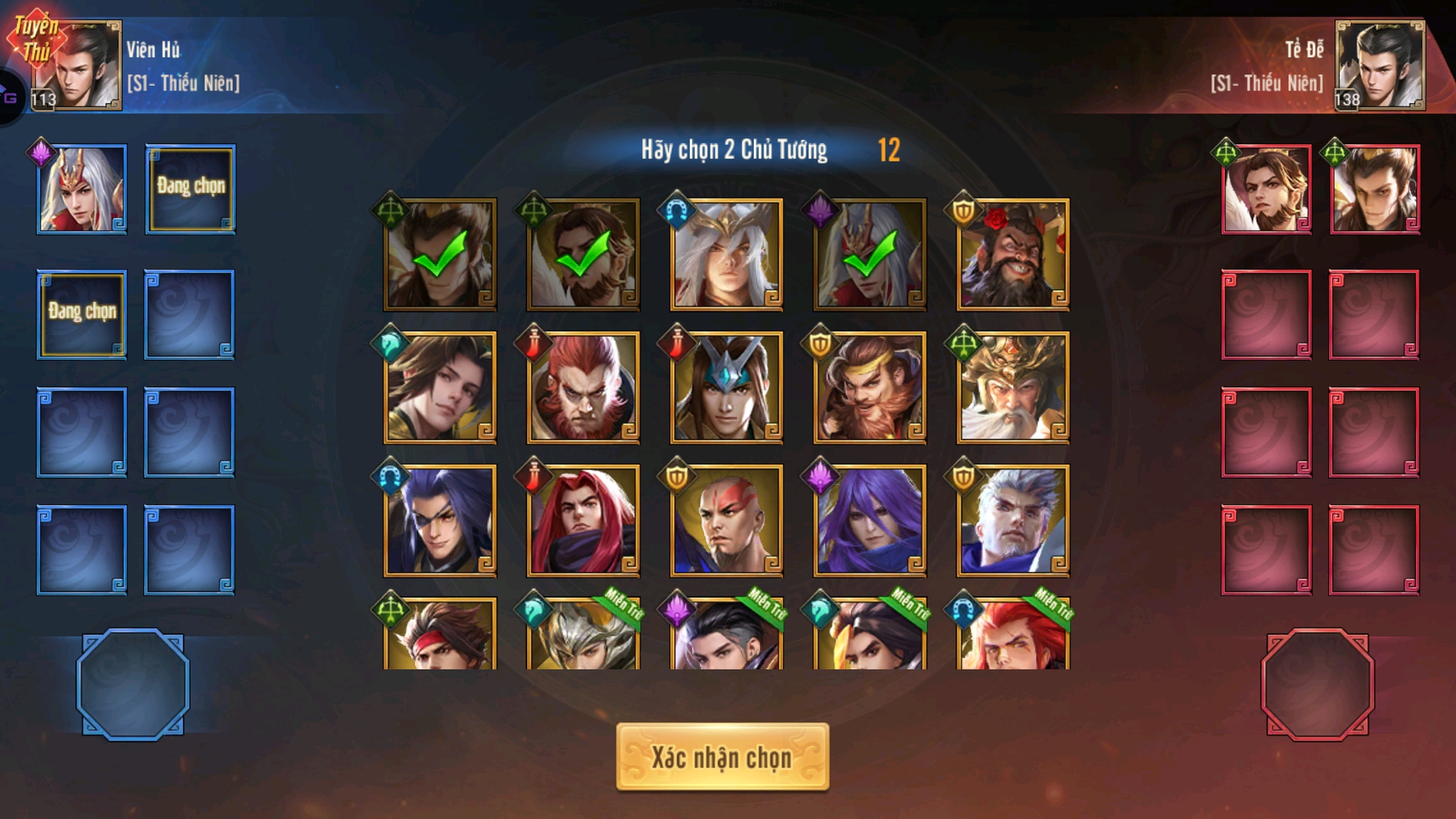 Thiếu Niên 3Q: Khởi Nguyên khai mở giải đấu Ban - Pick