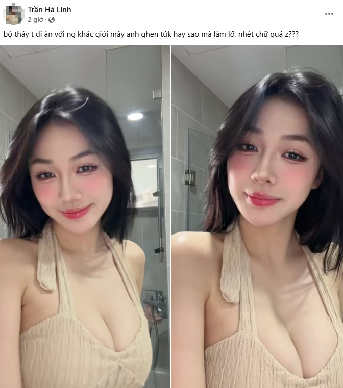 Trần Hà Linh lên tiếng sau bức ảnh