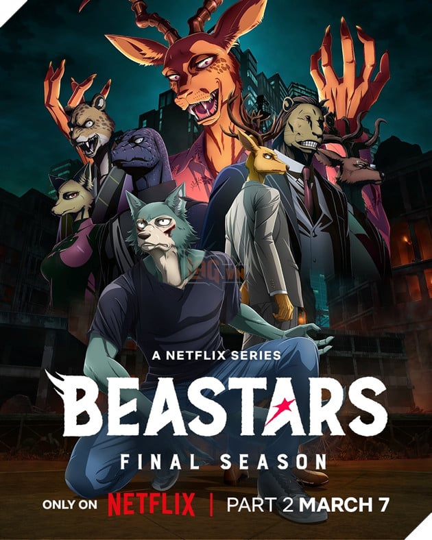 Beastars Final Season Part 2 tung trailer mới trước ngày phát hành 7 tháng 3