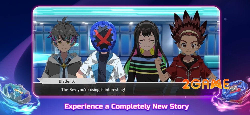 Beyblade X Xone bùng nổ trên mobile với cốt truyện mới hấp dẫn beybladexxone mobile 2