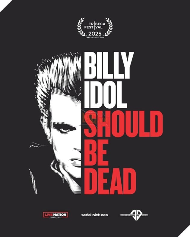 Hình ảnh về phim tài liệu cuộc đời của ca sĩ nổi tiếng Billy Idol.