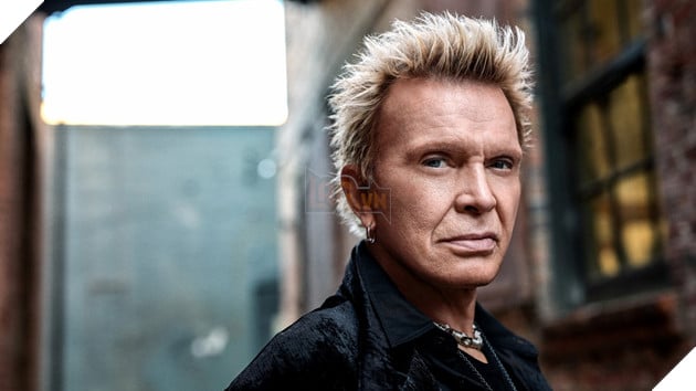 Hình ảnh về sao nam Billy Idol.