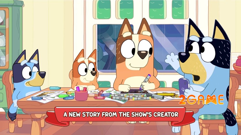 Bluey’s Quest for The Gold Pen – Cuộc phiêu lưu cùng nhau vẽ nên những kỉ niệm đẹp blueyquestforthegoldpen 1