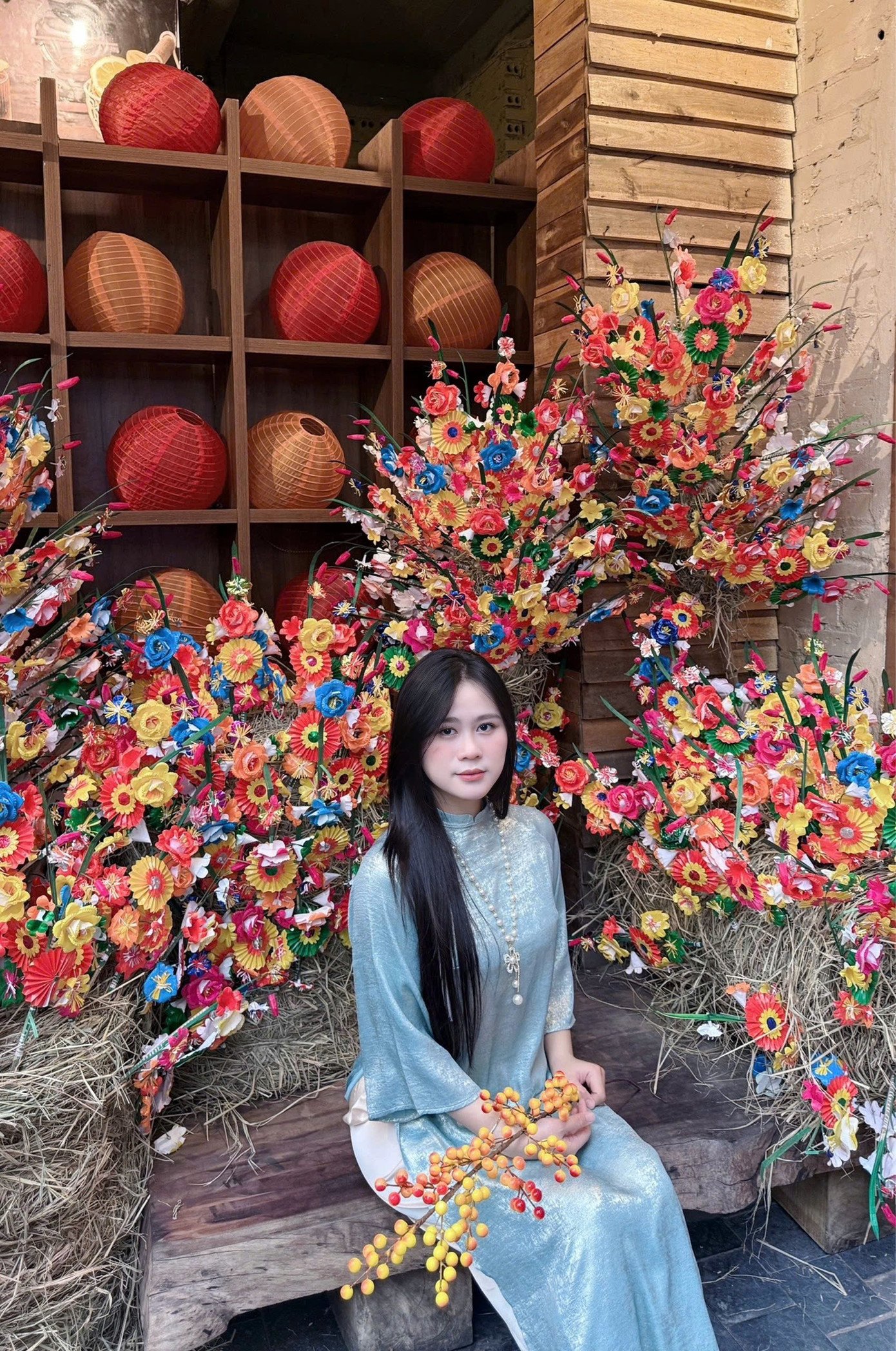 Hình ảnh đời thường của Chi.