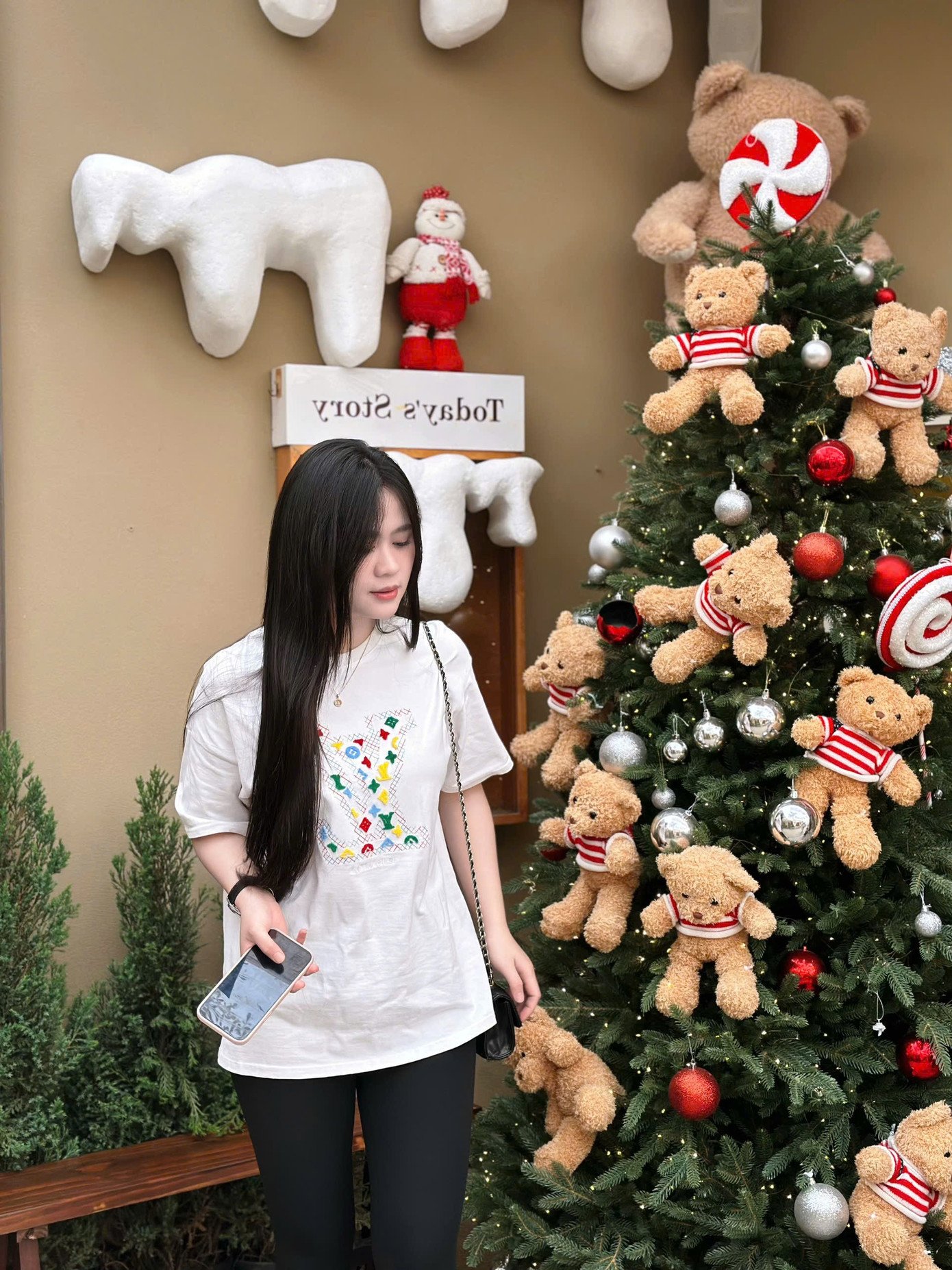 Hình ảnh đời thường của Chi.