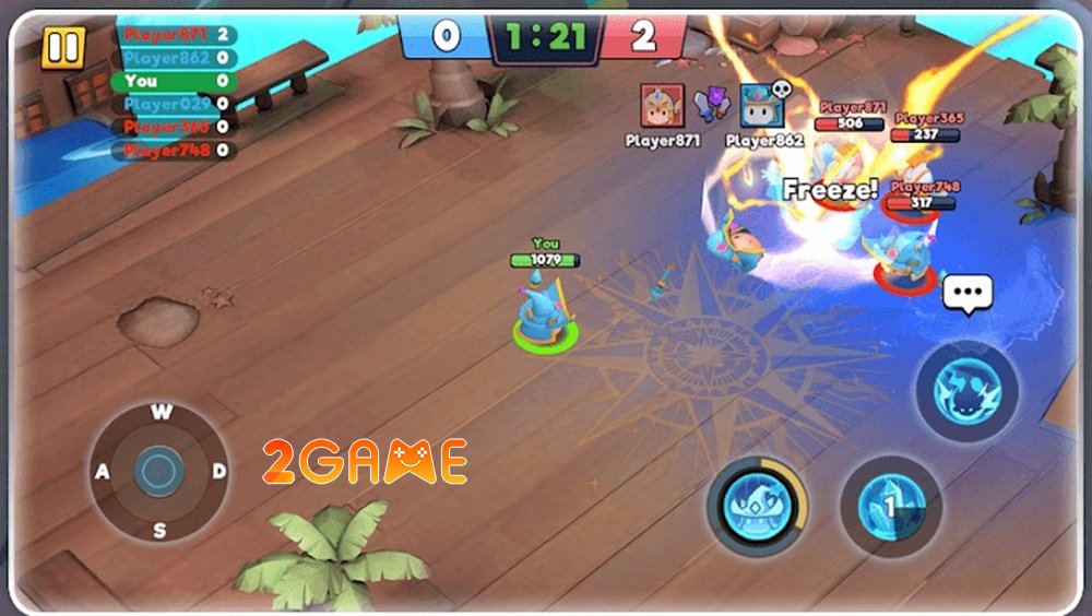 Brawl Blitz: 3v3 Arena – Tựa game PVP với những trận đấu đầy màu sắc cảm xúc brawlblitz3v3arena 2