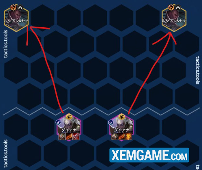 ĐTCL 16.1c: Hướng dẫn toàn tập cách khắc chế và đặt vị trí Diana cach dat diana 1