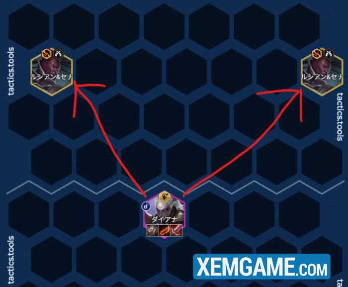 ĐTCL 16.1c: Hướng dẫn toàn tập cách khắc chế và đặt vị trí Diana cach dat diana 2