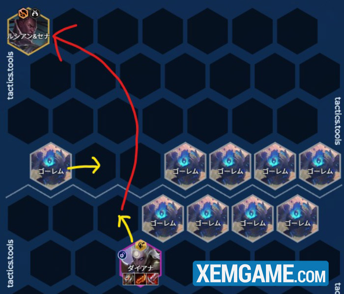 ĐTCL 16.1c: Hướng dẫn toàn tập cách khắc chế và đặt vị trí Diana cach dat diana 3