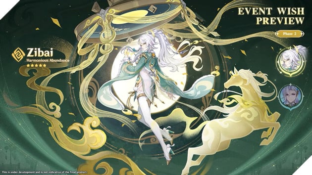 Genshin Impact: Phiên bản Luna IV chính thức ra mắt Columbina, Zibai cùng sự kiện Tết Hải Đăng 7