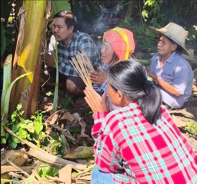 Cây chuối trong làng bỗng xuất hiện hiện tượng lạ, người dân xôn xao