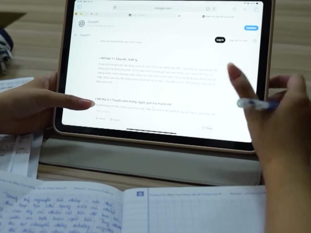 Đừng để sự phụ thuộc vào công nghệ làm mất sự sáng tạo.  