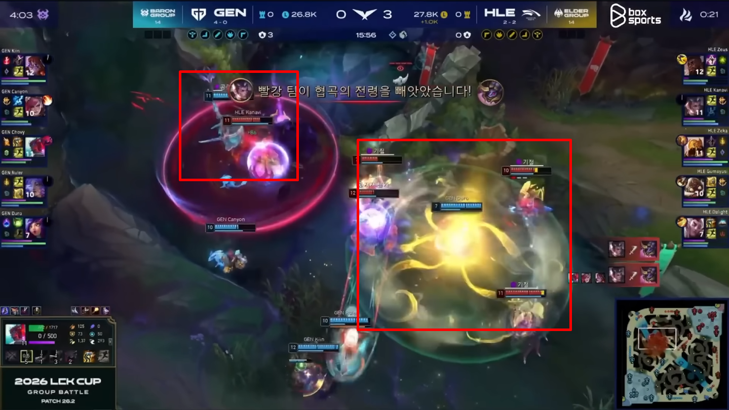 Chovy chỉ ra một sai lầm