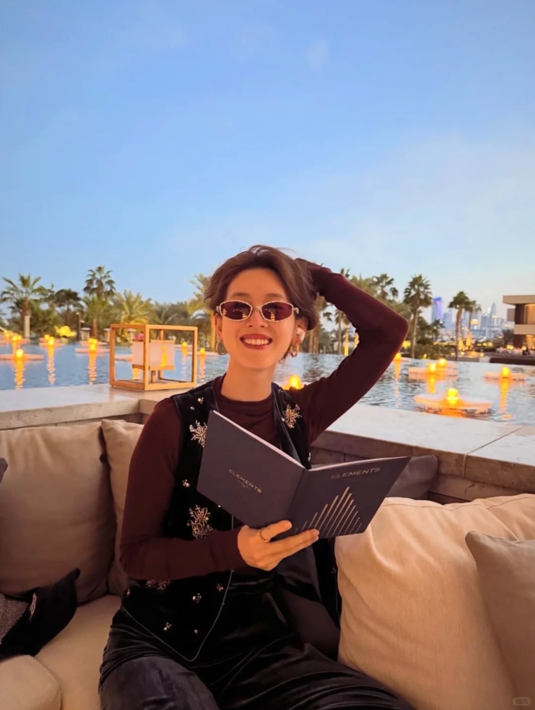 Chương Trạch Thiên bay sang Dubai đón Giáng sinh cùng chồng tỷ phú: Ở khách sạn 2 tỷ/đêm nhưng diện mạo mới là điều gây choáng- Ảnh 4.