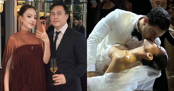 Lễ cưới Tiên Nguyễn tại Đà Nẵng: Cô dâu chú rể khoá môi, Hà Tăng - Linh Rin không tham dự collage 1765548067766529075044 0 0 251 480 crop 1765548072540706422698png