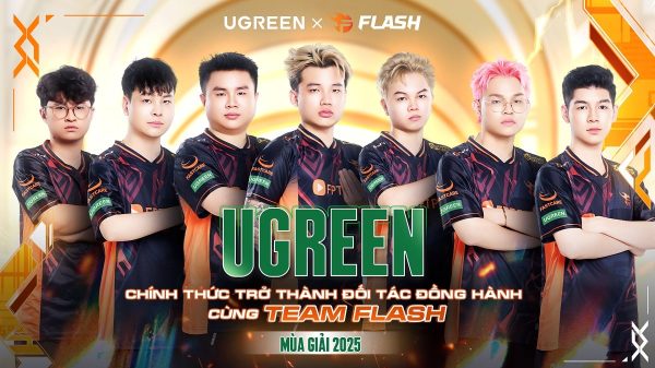 UGREEN Đồng Hành Cùng Team Flash – Đại diện Đội tuyển Quốc gia Việt Nam Đoạt Huy Chương Vàng SEA Games 33 cong bo hop tac fmzojpg