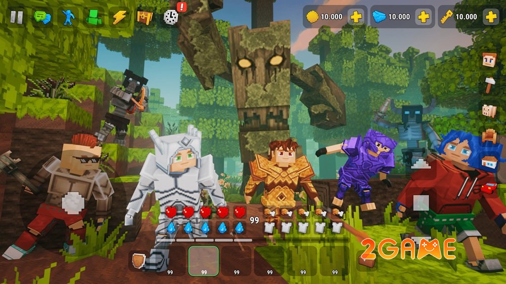 Craftium: Craft & Build – Game sandbox voxel với đồ hoạ khối sống động craftiumcraftbuild 5 1