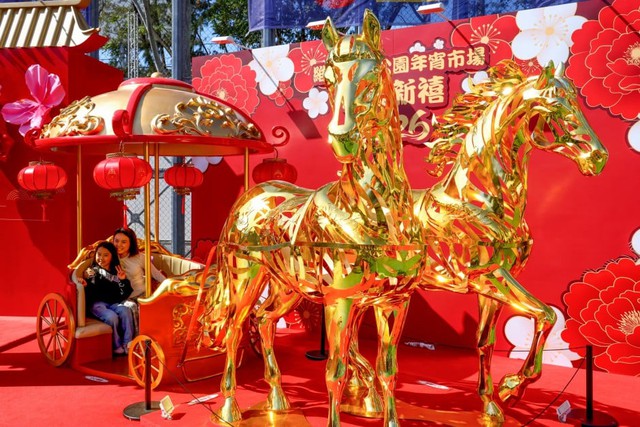 Toàn cảnh châu Á rộn ràng đón Tết Bính Ngọ 2026: Pháo hoa rợp trời tiễn biệt năm cũ, chào mừng một năm mới đầy hy vọng- Ảnh 10.