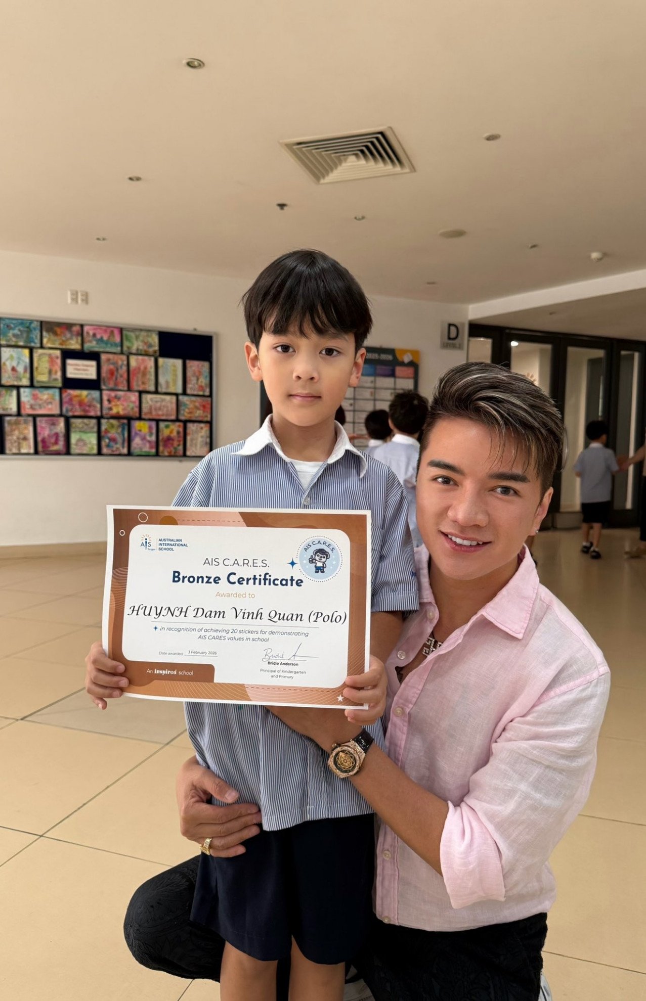 Đàm Vĩnh Hưng xem con trai là