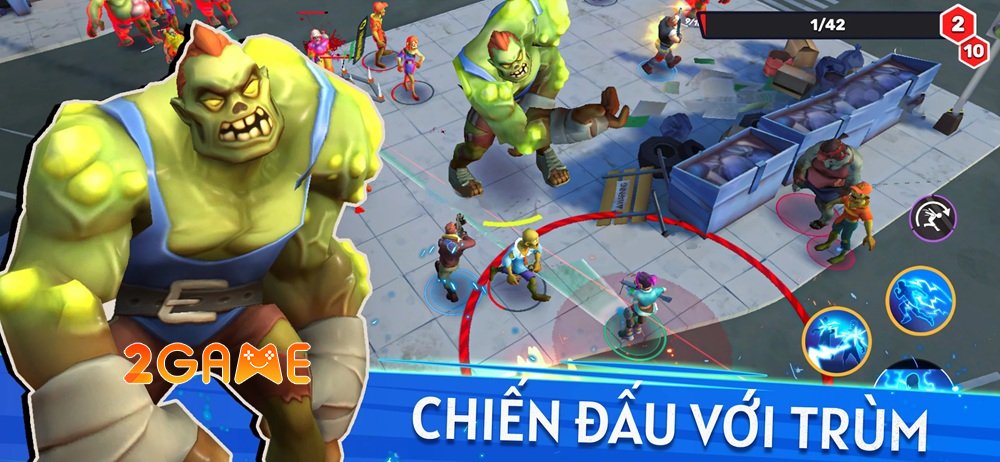 Dead.io: Zombie Survival – Game bắn súng diệt zombie góc nhìn isometric dead iozombiesurvival 3