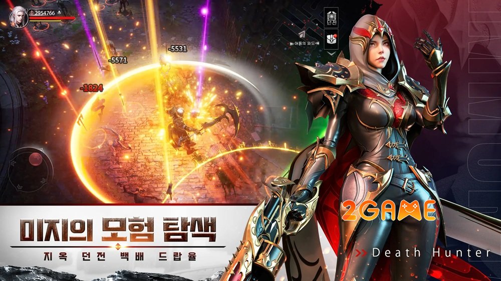 Death Hunter – Ánh sáng bùng nổ từ lưỡi kiếm của bạn deathhunter 2