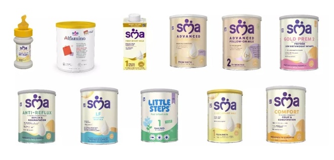 Chi tiết danh sách các dòng sữa NAN bị Nestlé thu hồi- Ảnh 1.