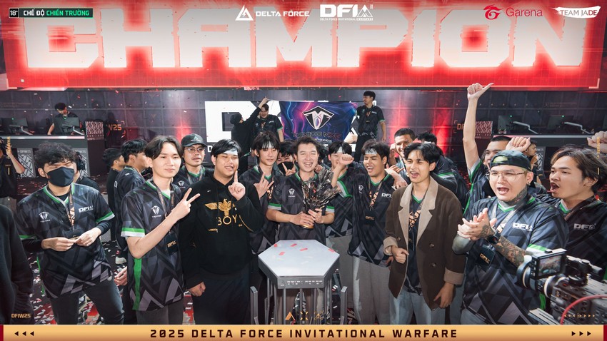Toxido NxG vô địch Delta Force Invitational 2025: Warfare tại Hà Nội dfiw 12 2025 3