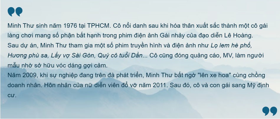 Diễn viên Minh Thư tuổi 50 sống độc thân kín tiếng ở Mỹ - 12
