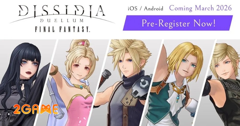 Dissidia Duelum Final Fantasy – Game hành động chiến đấu theo đội hình 3v3 sẽ ra mắt vào tháng 3 dissidia duellum final fantasy 1