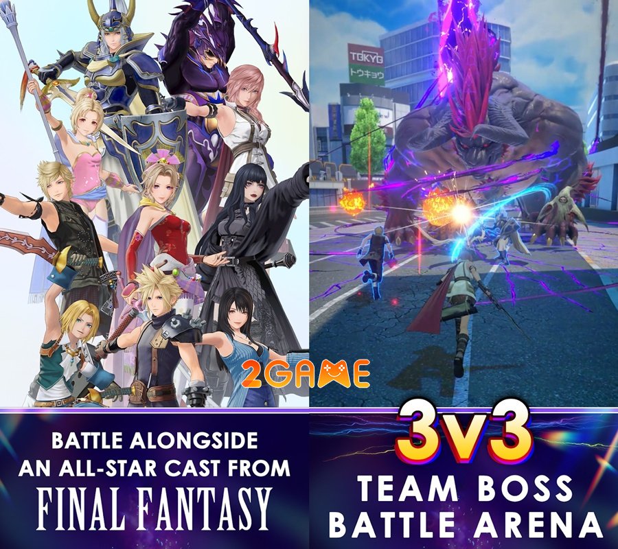 Dissidia Duelum Final Fantasy – Game hành động chiến đấu theo đội hình 3v3 sẽ ra mắt vào tháng 3 dissidia duellum final fantasy 2