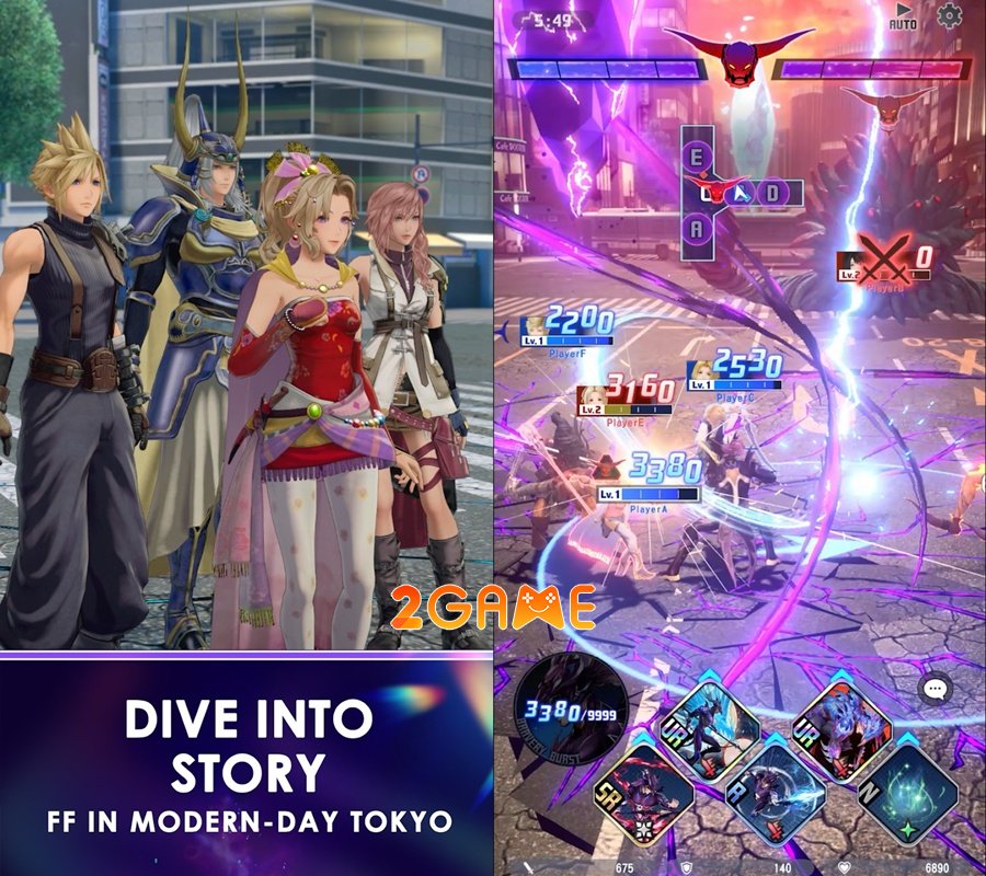 Dissidia Duelum Final Fantasy – Game hành động chiến đấu theo đội hình 3v3 sẽ ra mắt vào tháng 3 dissidia duellum final fantasy 4