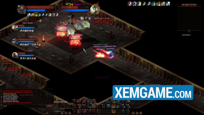 Dreadmyst – MMO kiểu cũ cho những gamer hoài niệm dreadmyst gioi thieu game 2