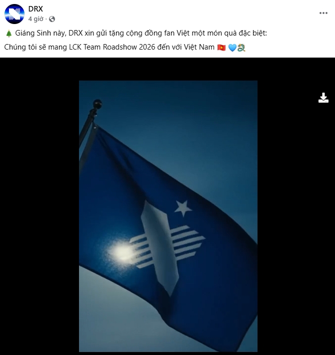 Giáng sinh rực rỡ với DRX: LCK Team Roadshow 2026 đến Việt Nam drx 1