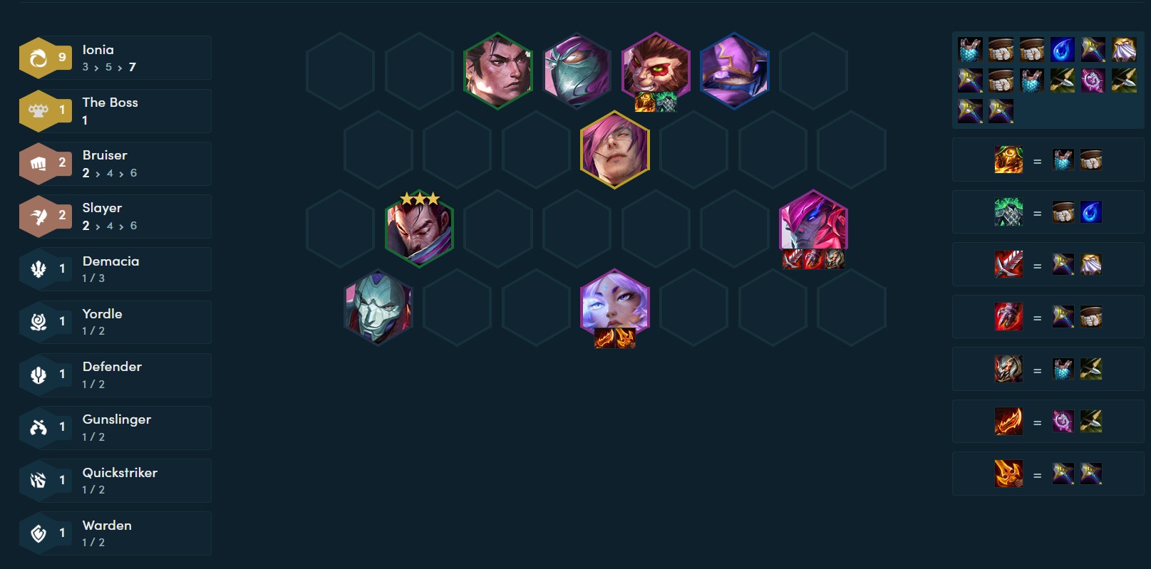 ĐTCL mùa 16: Đội hình Ionia ĐTCL mùa 16: Đội hình Ionia